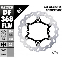 BRAKE DISC FLOAT WAVE - 17111736 - Dr Rider