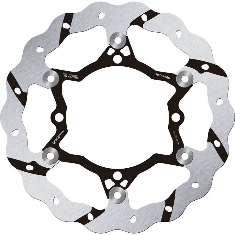BRAKE DISC FLOAT WAVE GROOVED - 17111737 - Dr Rider