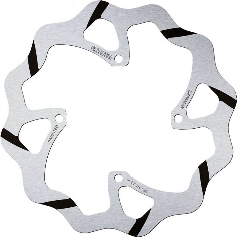 BRAKE DISC FIXED WAVE GROOVED - 17111738 - Dr Rider