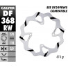 BRAKE DISC FIXED WAVE GROOVED - 17111738 - Dr Rider