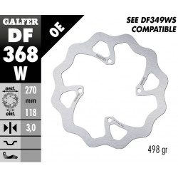 BRAKE DISC FIXED WAVE - 17111739 - Dr Rider