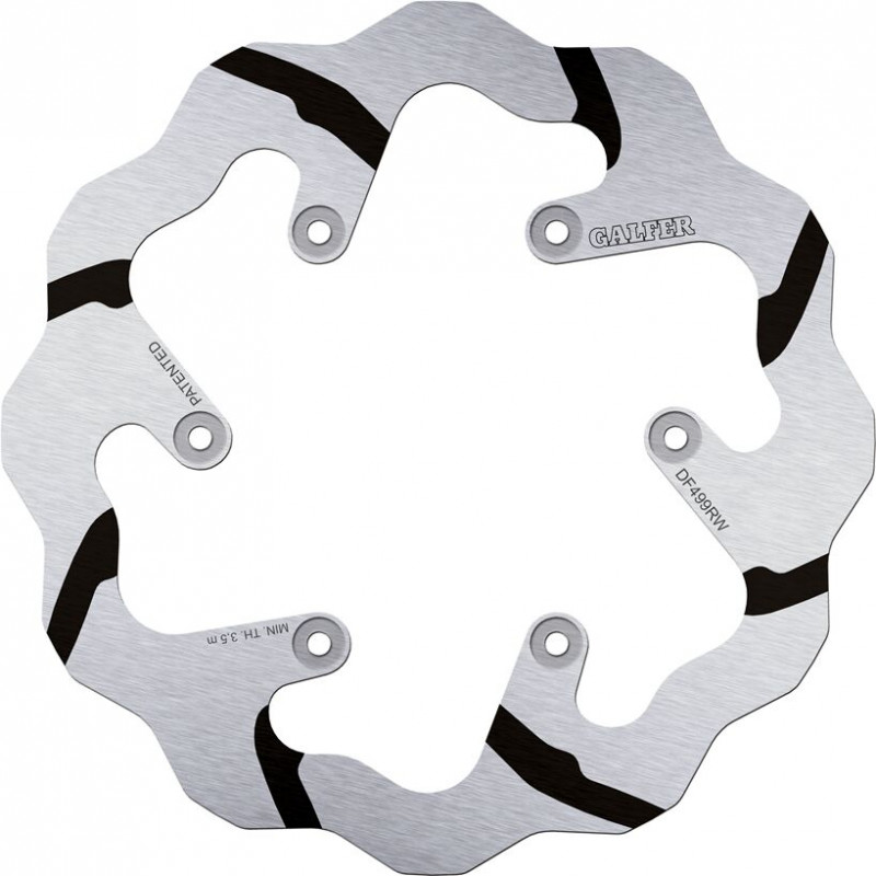 BRAKE DISC FIXED WAVE GROOVED - 17111741 - Dr Rider
