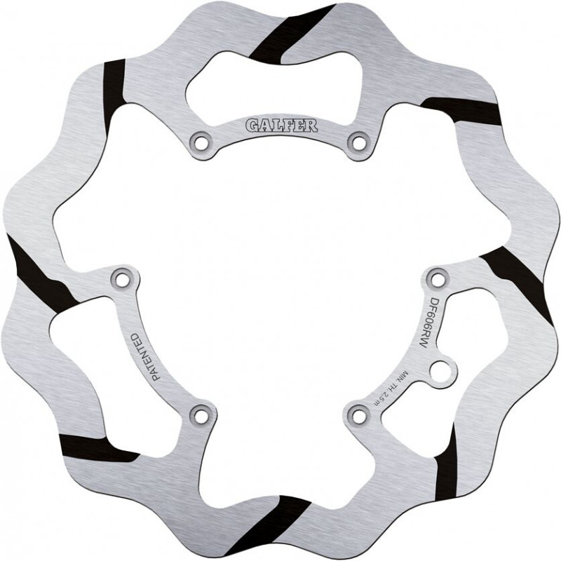 BRAKE DISC FIXED WAVE GROOVED - 17111747 - Dr Rider