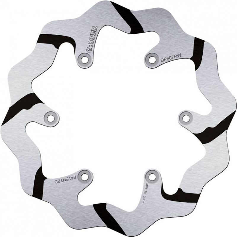 BRAKE DISC FIXED WAVE GROOVED - 17111748 - Dr Rider