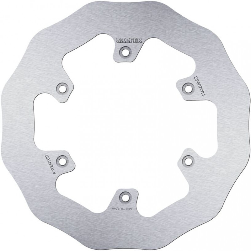 BRAKE DISC FIXED WAVE SOLID - 17111749 - Dr Rider