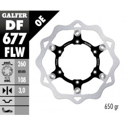 BRAKE DISC FLOAT WAVE - 17111753 - Dr Rider