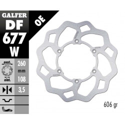 BRAKE DISC FIXED WAVE - 17111754 - Dr Rider