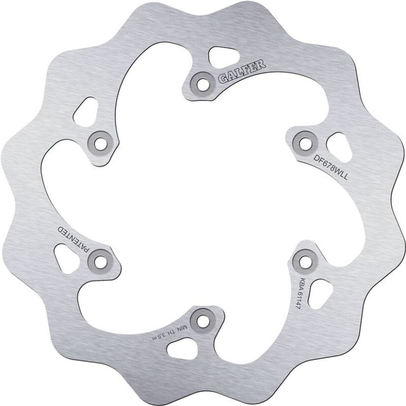 BRAKE DISC FIXED WAVE SOLID - 17111756 - Dr Rider