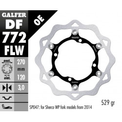 BRAKE DISC FLOAT WAVE - 17111757 - Dr Rider