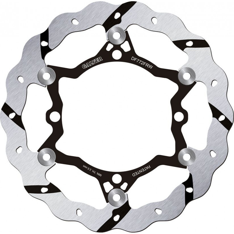 BRAKE DISC FLOAT WAVE GROOVED - 17111758 - Dr Rider