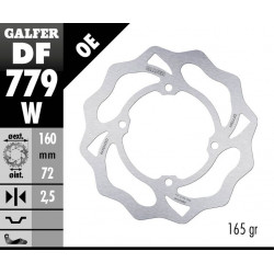 BRAKE DISC FIXED WAVE - 17111760 - Dr Rider
