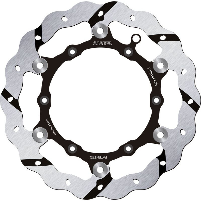 BRAKE DISC FLOAT WAVE GROOVED - 17111763 - Dr Rider