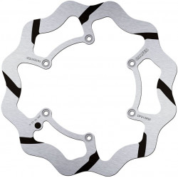 BRAKE DISC FIXED WAVE GROOVED - 17111764 - Dr Rider