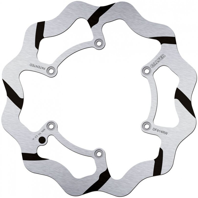 BRAKE DISC FIXED WAVE GROOVED - 17111764 - Dr Rider