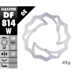 BRAKE DISC FIXED WAVE - 17111765 - Dr Rider