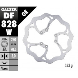 BRAKE DISC FIXED WAVE - 17111772 - Dr Rider