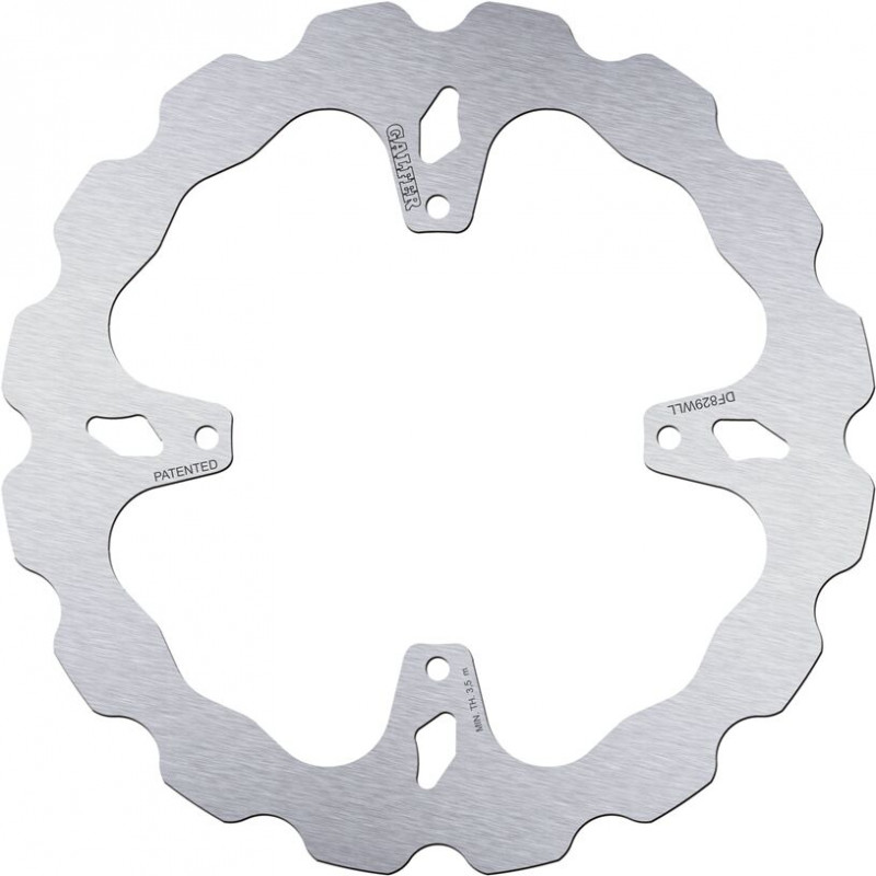 BRAKE DISC FIXED WAVE SOLID - 17111775 - Dr Rider