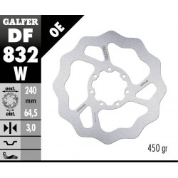 BRAKE DISC FIXED WAVE - 17111776 - Dr Rider