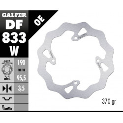 BRAKE DISC FIXED WAVE - 17111777 - Dr Rider