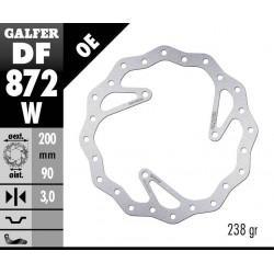 BRAKE DISC FIXED WAVE - 17111781 - Dr Rider