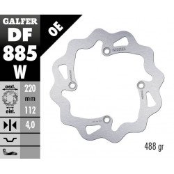 BRAKE DISC FIXED WAVE - 17111783 - Dr Rider