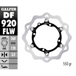 BRAKE DISC FLOAT WAVE - 17111784 - Dr Rider