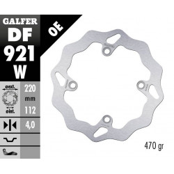 BRAKE DISC FIXED WAVE - 17111789 - Dr Rider