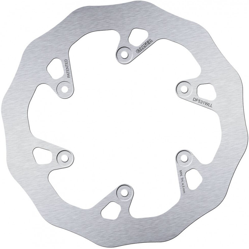BRAKE DISC FIXED WAVE SOLID - 17112241 - Dr Rider