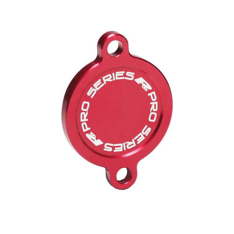 Couvercle de filtre à huile RFX Pro Series - rouge
