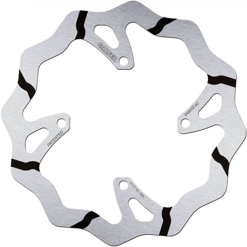 BRAKE DISC WAVE FIXED GROOVED - 17112269 - Dr Rider