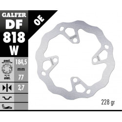 BRAKE DISC WAVE FIXED - 17112272 - Dr Rider
