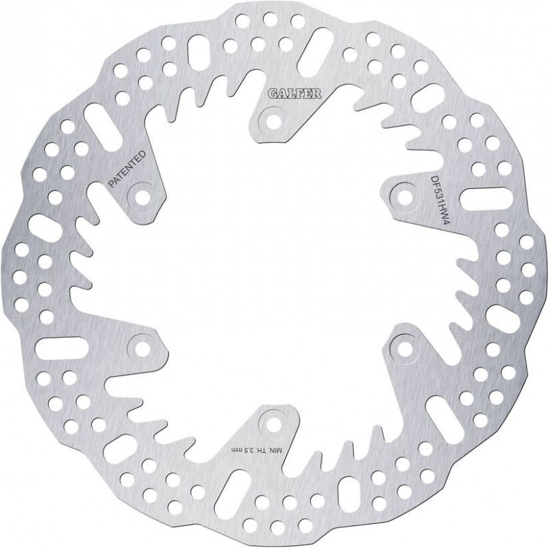 BRAKE DISC FIXED SHARK REAR - 17112306 - Dr Rider