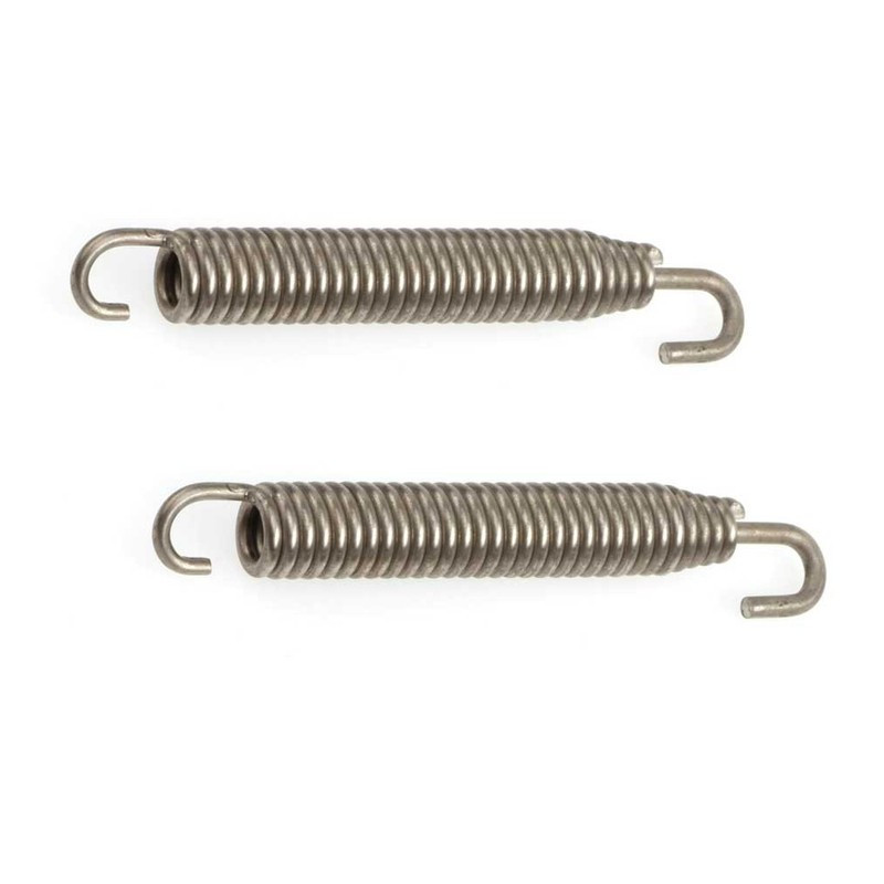 Ressorts de traction d'échappement RFX Race acier inox - 83mm - la paire | Dr Rider