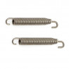 Ressorts de traction d'échappement RFX Race acier inox - 83mm - la paire | Dr Rider