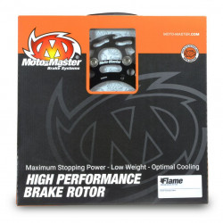 BRAKE DISC FLAME FLOAT FRONT - 17110781 - Dr Rider