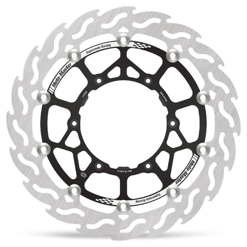 BRAKE DISC FLAME FLOAT FRONT - 17111701 - Dr Rider