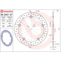 BRAKE DISC FIX FR - 17105037 - Dr Rider