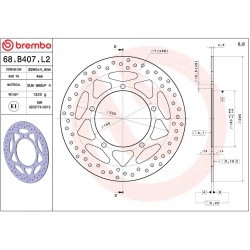 BRAKE DISC FIX FR - 17105041 - Dr Rider