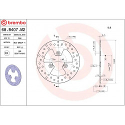 BRAKE DISC FIX FR - 17105043 - Dr Rider