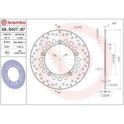 BRAKE DISC FIX FR - 17105045 - Dr Rider