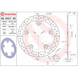 BRAKE DISC FIX FR - 17105047 - Dr Rider
