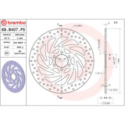 BRAKE DISC FIX FR - 17105050 - Dr Rider