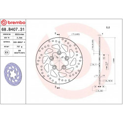 BRAKE DISC FIX FR/RR - 17105052 - Dr Rider