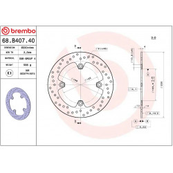 BRAKE DISC FIX FR/RR - 17105053 - Dr Rider