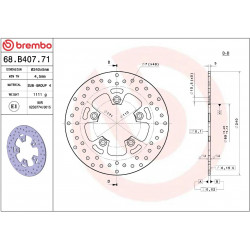 BRAKE DISC FIX FR/RR - 17105055 - Dr Rider