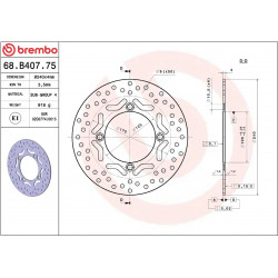 BRAKE DISC FIX FR/RR - 17105057 - Dr Rider