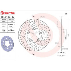 BRAKE DISC FIX FR/RR - 17105062 - Dr Rider