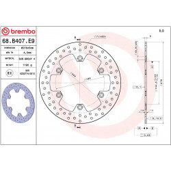 BRAKE DISC FIX FR/RR - 17105067 - Dr Rider