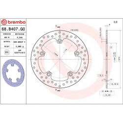 BRAKE DISC FIX FR/RR - 17105068 - Dr Rider