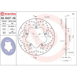 BRAKE DISC FIX FR/RR - 17105070 - Dr Rider